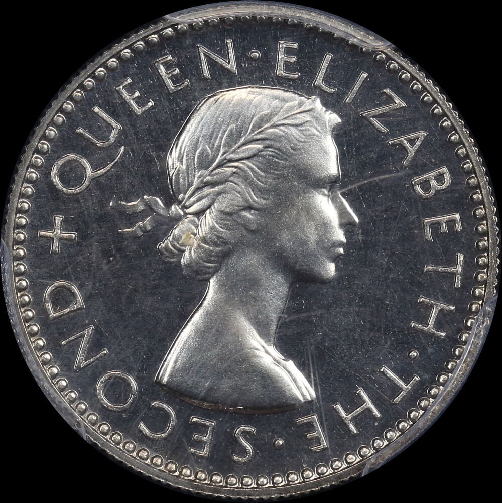 New Zealand 1954 Sixpence KM#26.1 PCGS PR65CAM product image