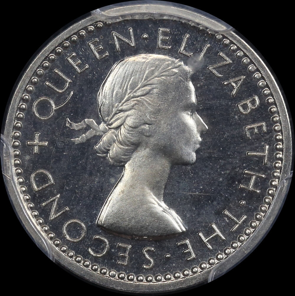 New Zealand 1954 Threepence KM#25.1 PCGS PR66CAM product image