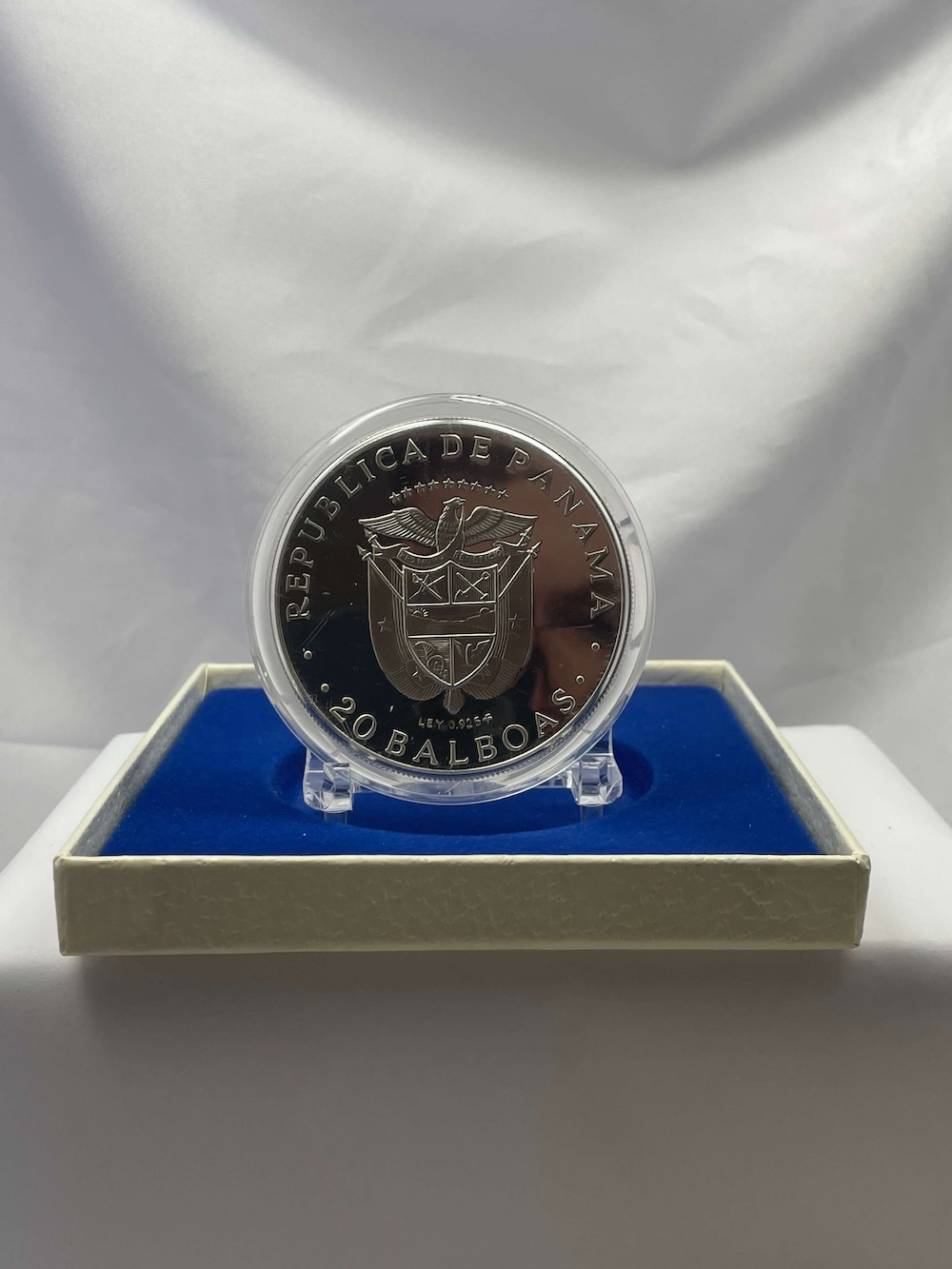 Panama 1975 Proof Silver 20 Balboas product image