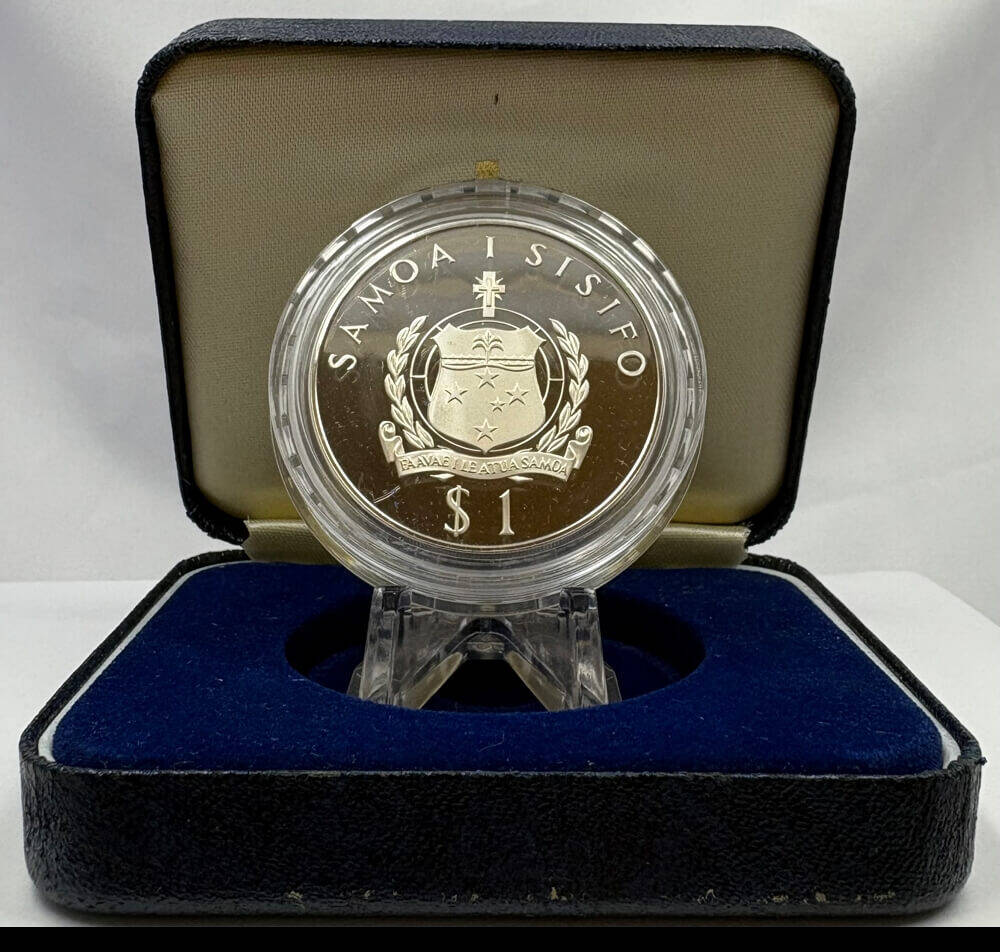 Samoa 1978 Silver 1 Tala Proof Coin Kingsford Smith product image