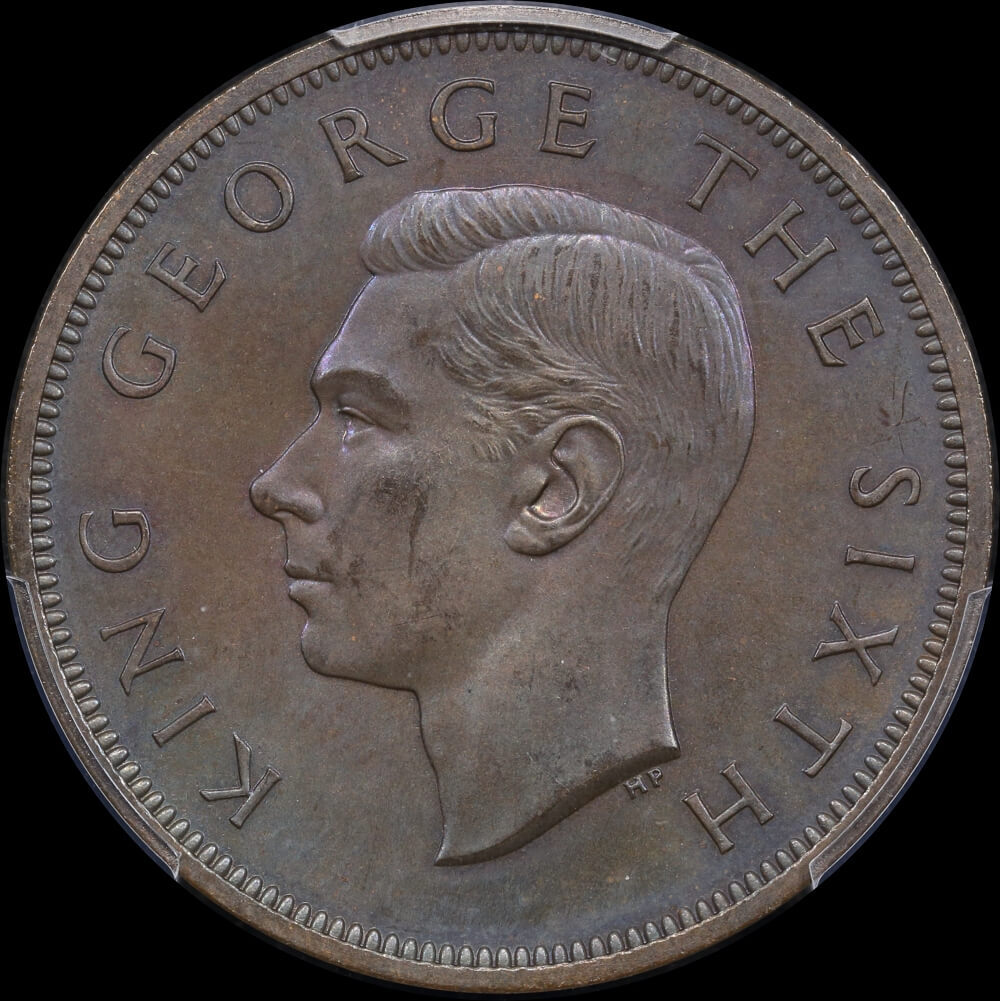 New Zealand 1952 Penny Proof PCGS PR64BN product image