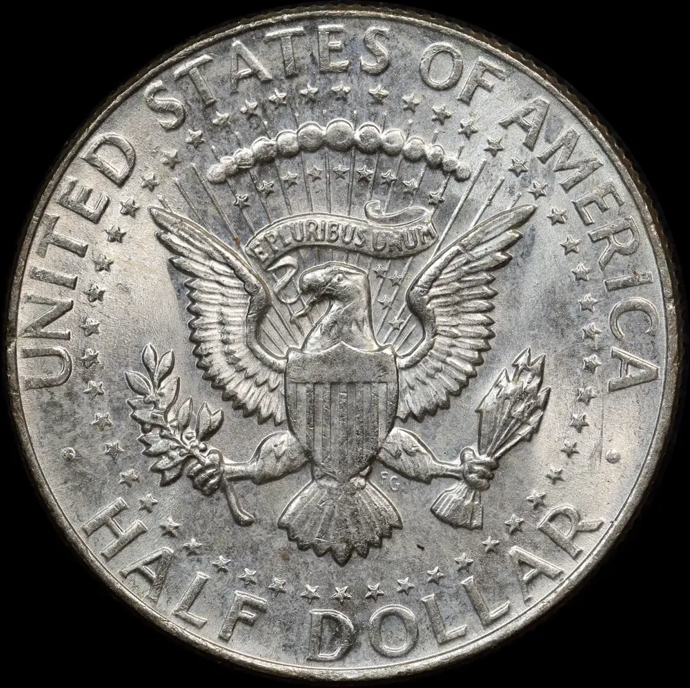 United States 1964 Silver Kennedy Half Dollar Uncirculated product image