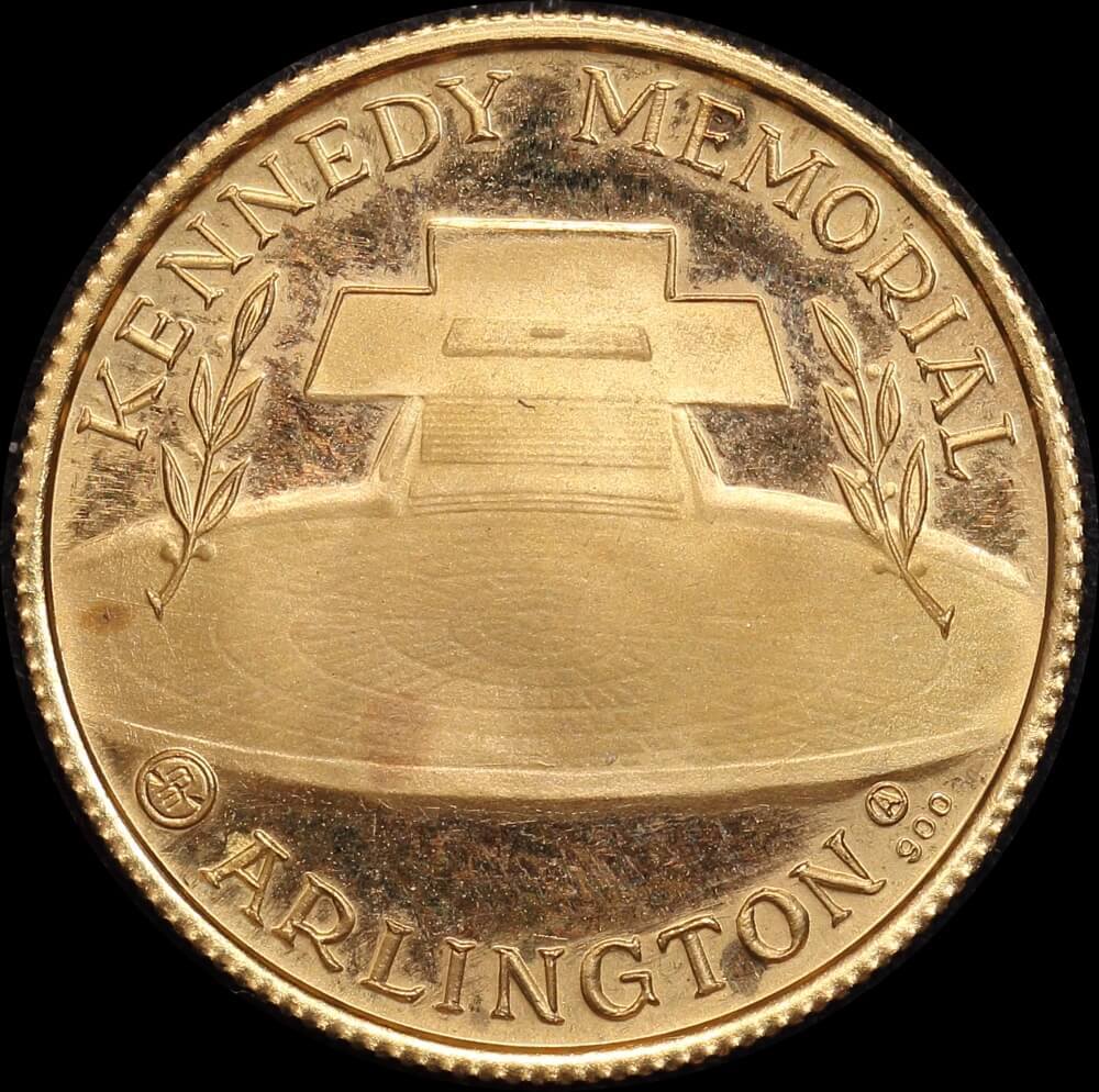 USA Gold Medallion US Presidents John F. Kennedy product image