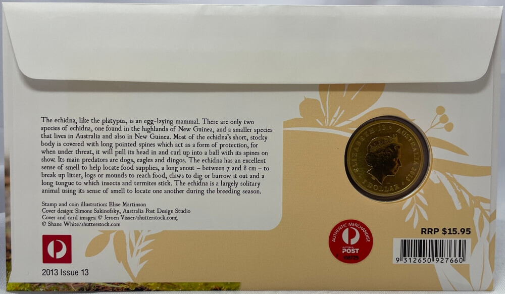 2013 $1 PNC Bush Babies - Echidna product image