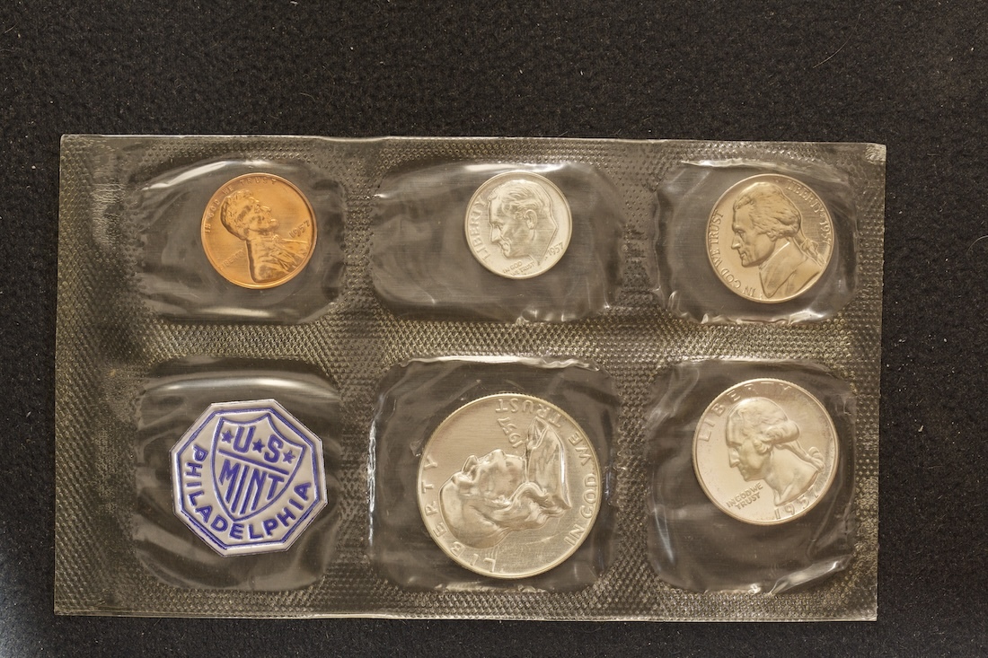 United States 1957 Proof Coin Set product image