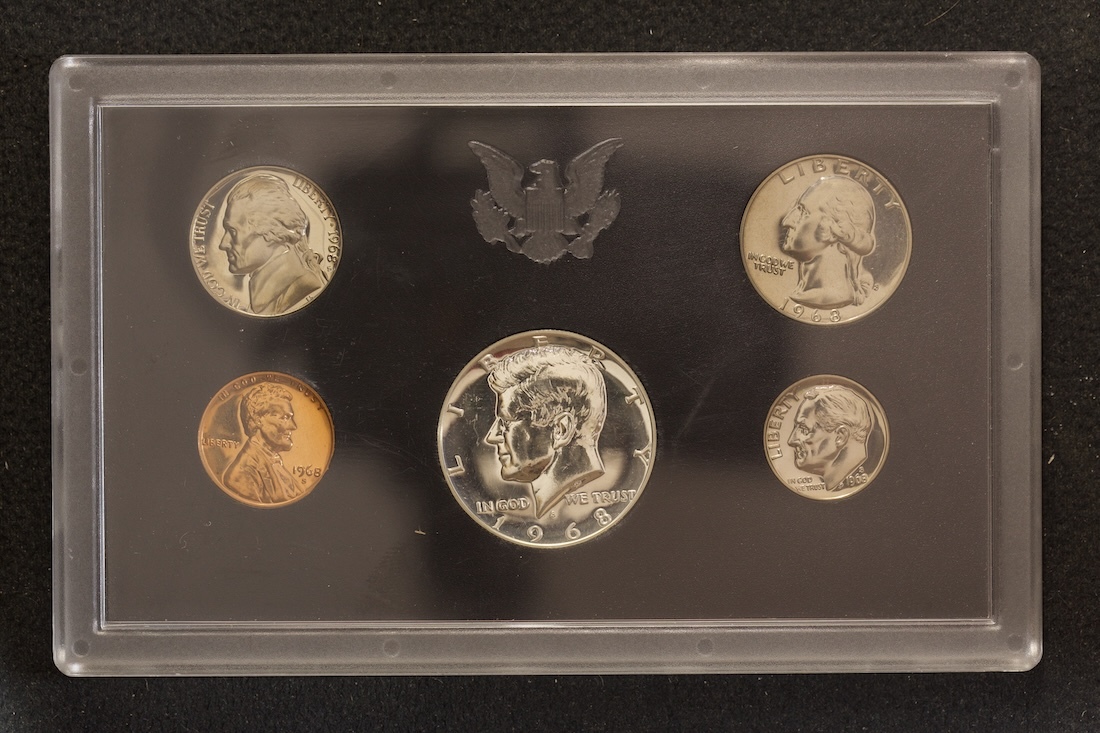 United States 1968 Proof Coin Set product image