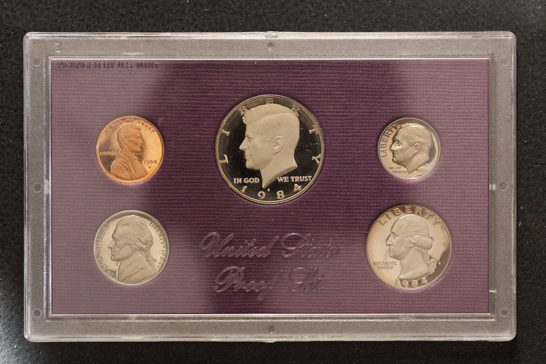 United States 1984 Proof Coin Set product image