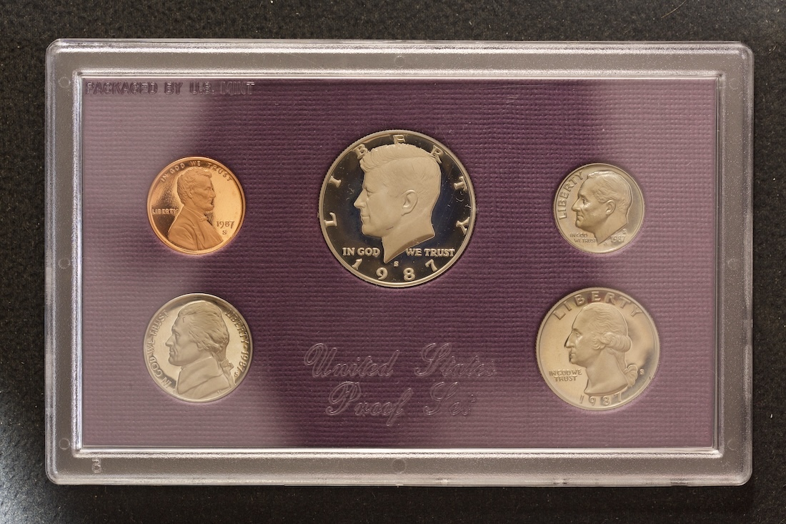 United States 1987 Proof Coin Set product image