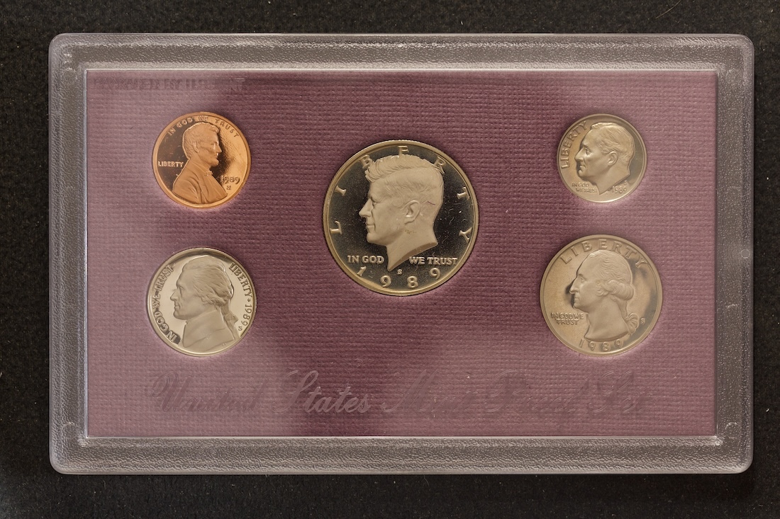 United States 1989 Proof Coin Set product image