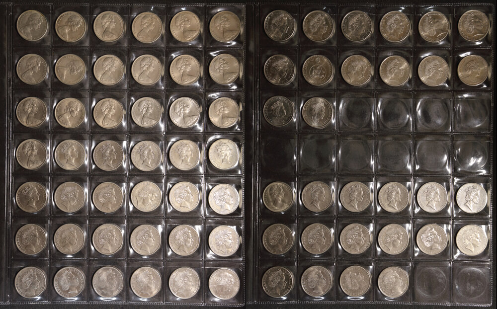 1966-2022 20 Cent Comprehensive Collection of 56 Uncirculated Coins