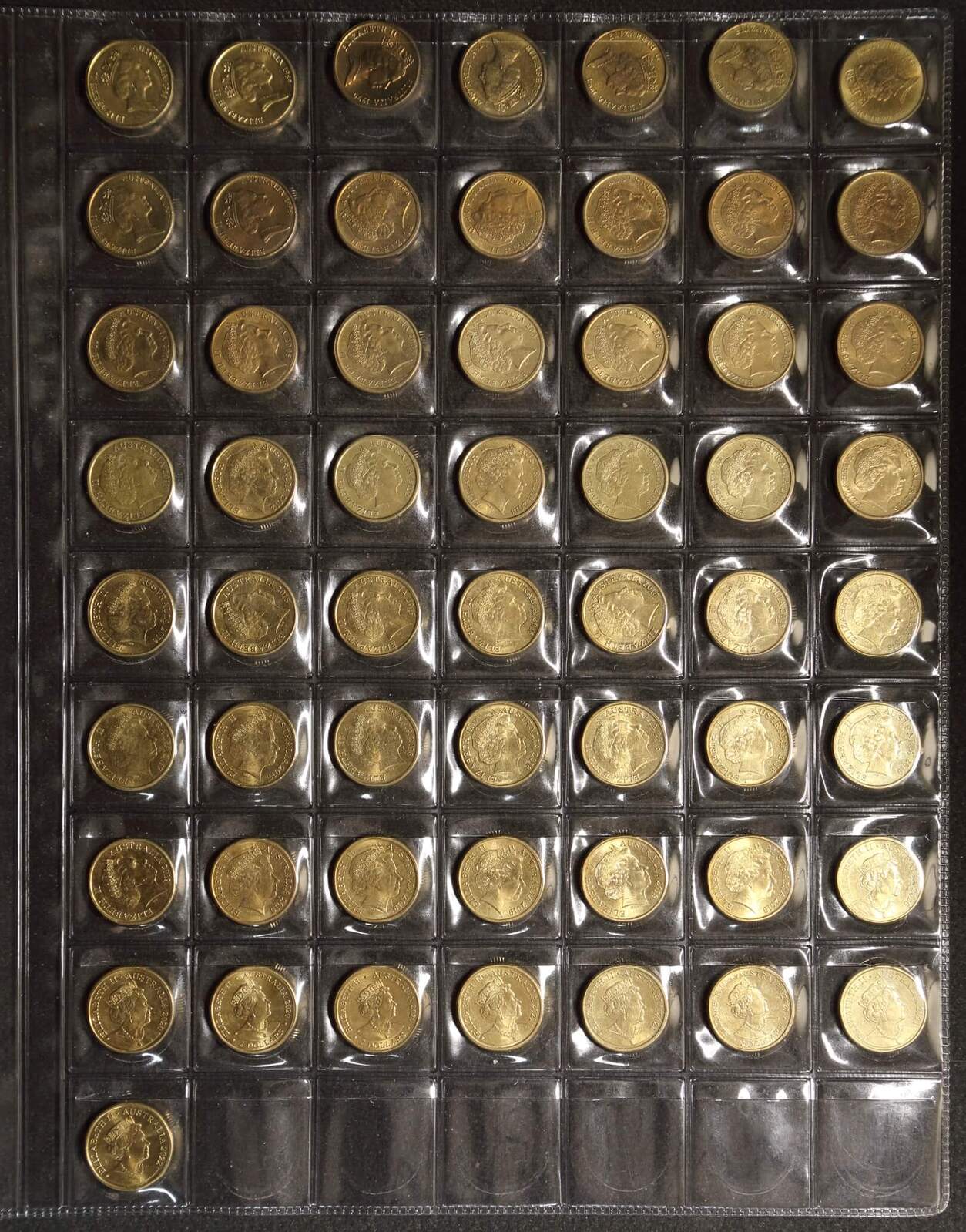 1982-2022 $2 Comprehensive Collection of 57 Uncirculated Coins