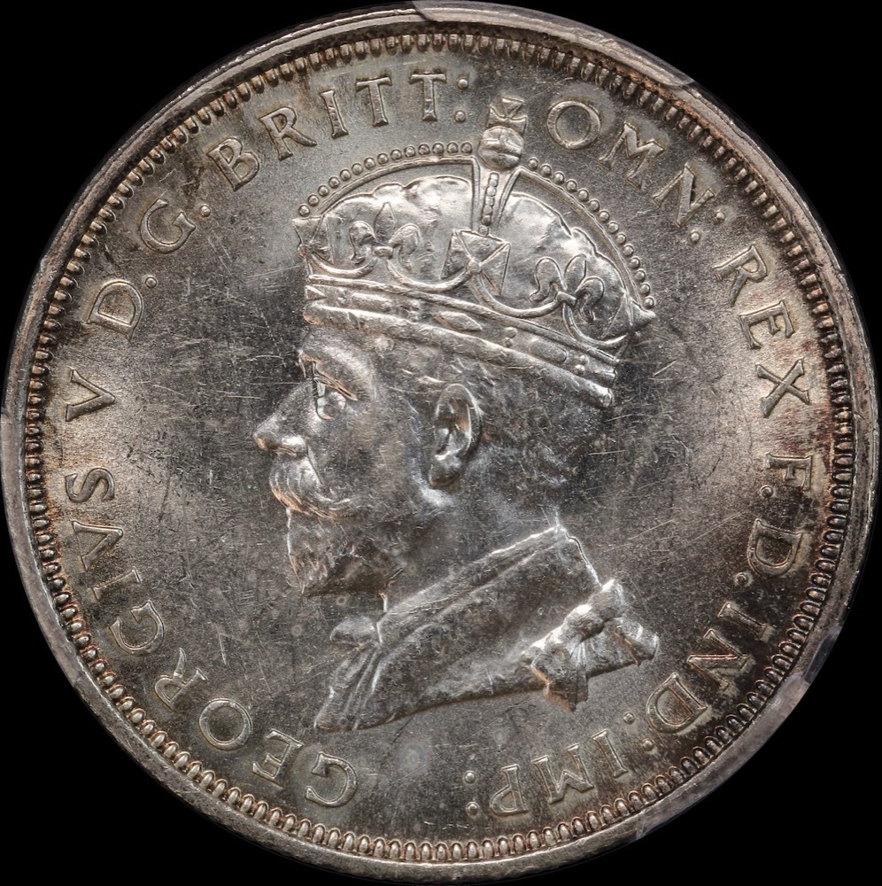 1927 Florin Canberra Unc (PCGS MS61)