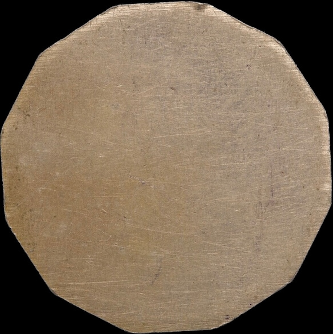 Australia 50 Cent Error Coin Blank Planchet about Unc product image