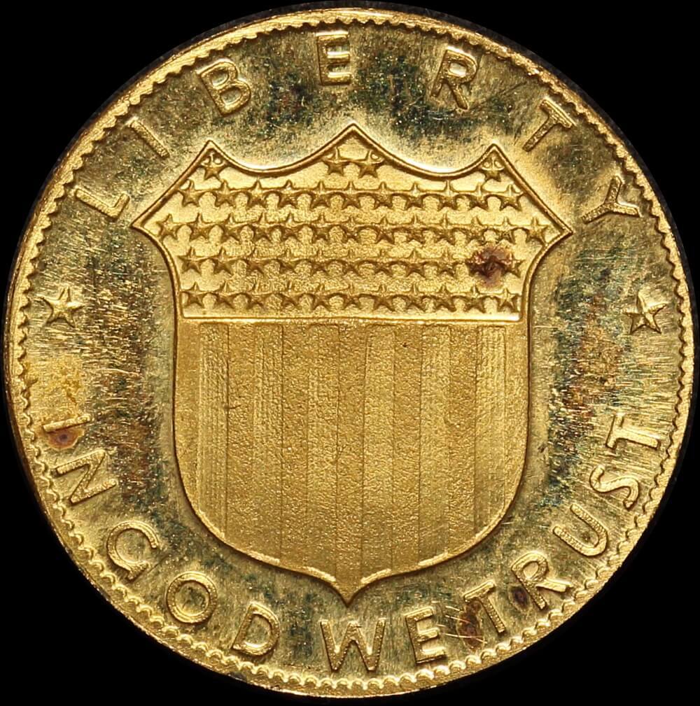 USA Gold Kennedy Medal 1.786g product image