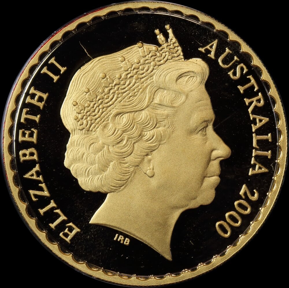 2000 Gold 150 Dollar Proof Coin - Cooktown Orchid ex RAM Master Collection