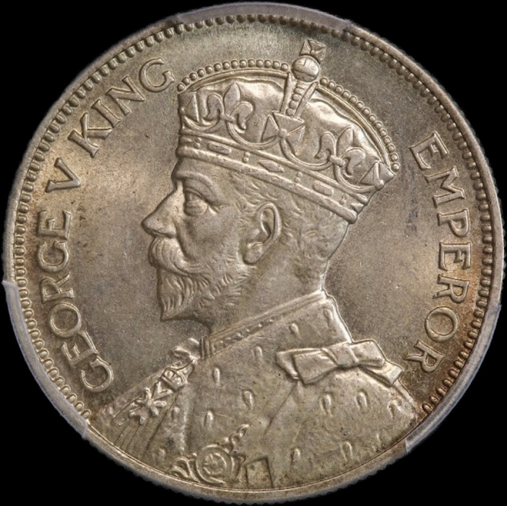 Fiji 1936 Silver Shilling KM#4 PCGS MS63