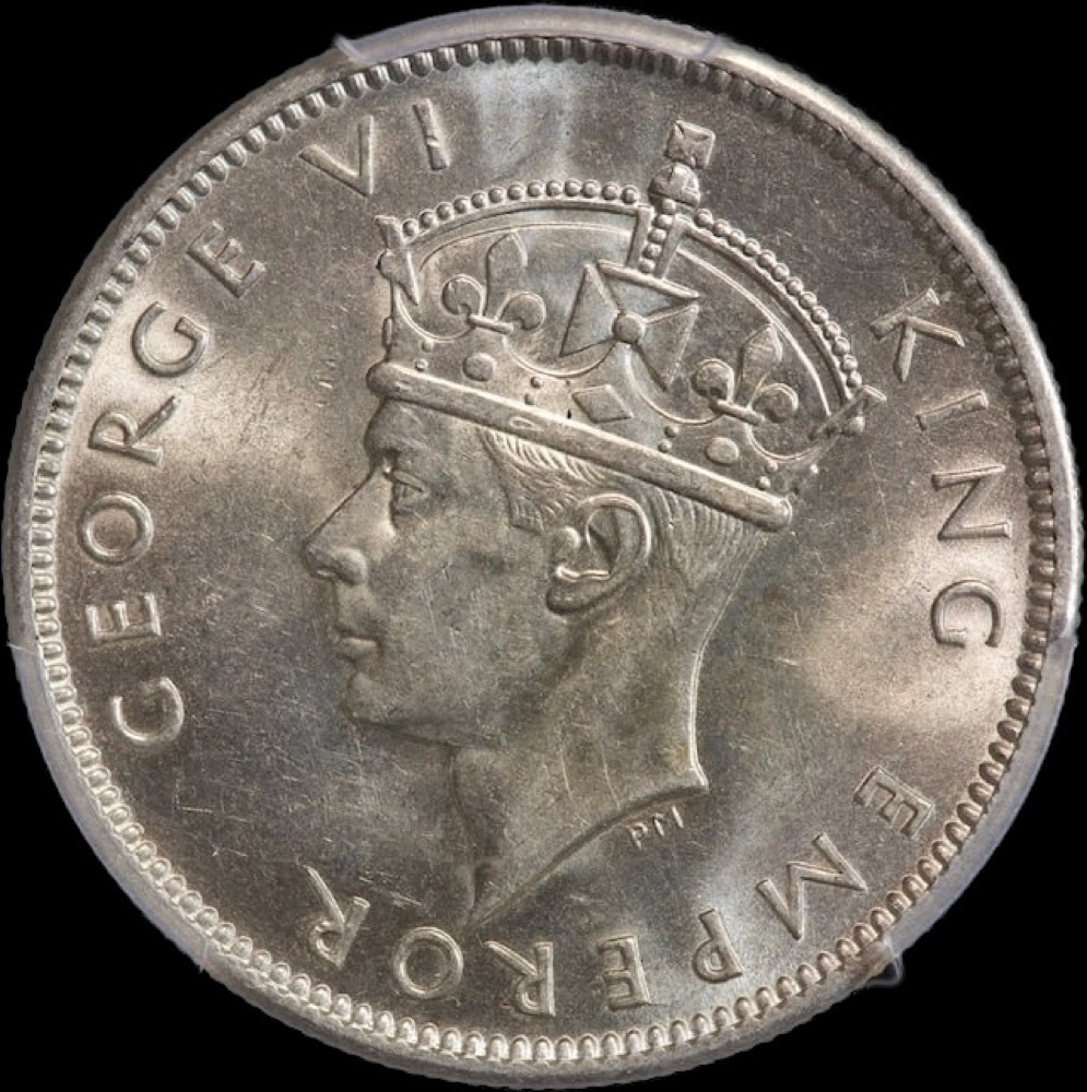 Fiji 1942-S Silver Shilling KM#12a PCGS MS63