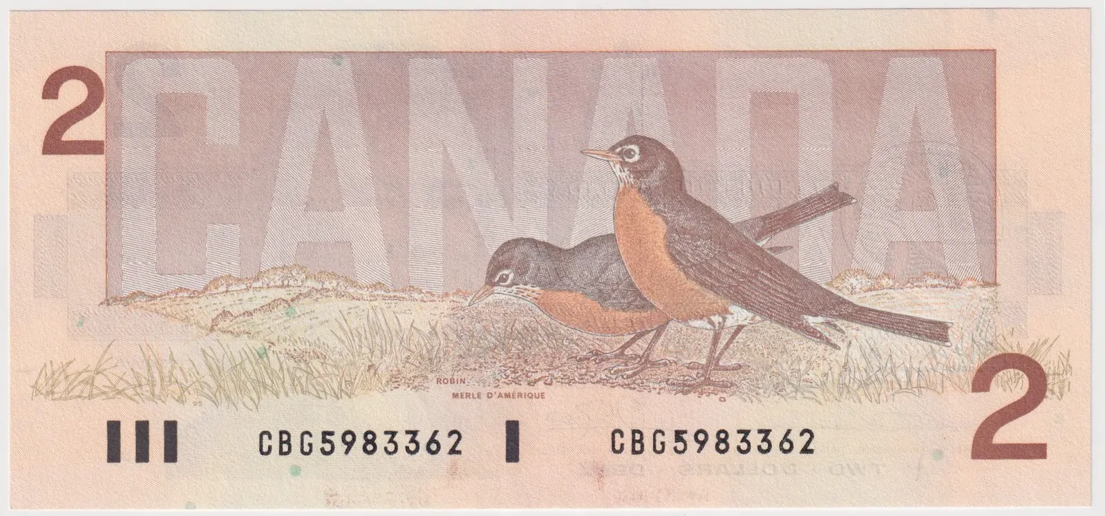 Canada 1986 2 Dollars P#94b Thiessen/Crow Uncirculated