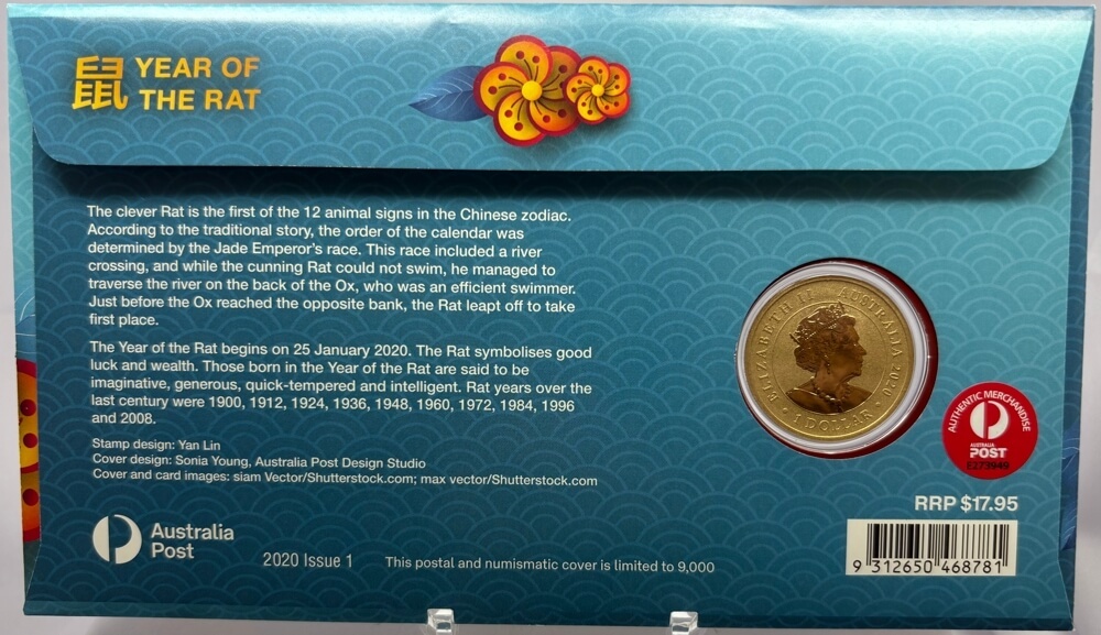 2020 $1 PNC - Year of The Rat product image