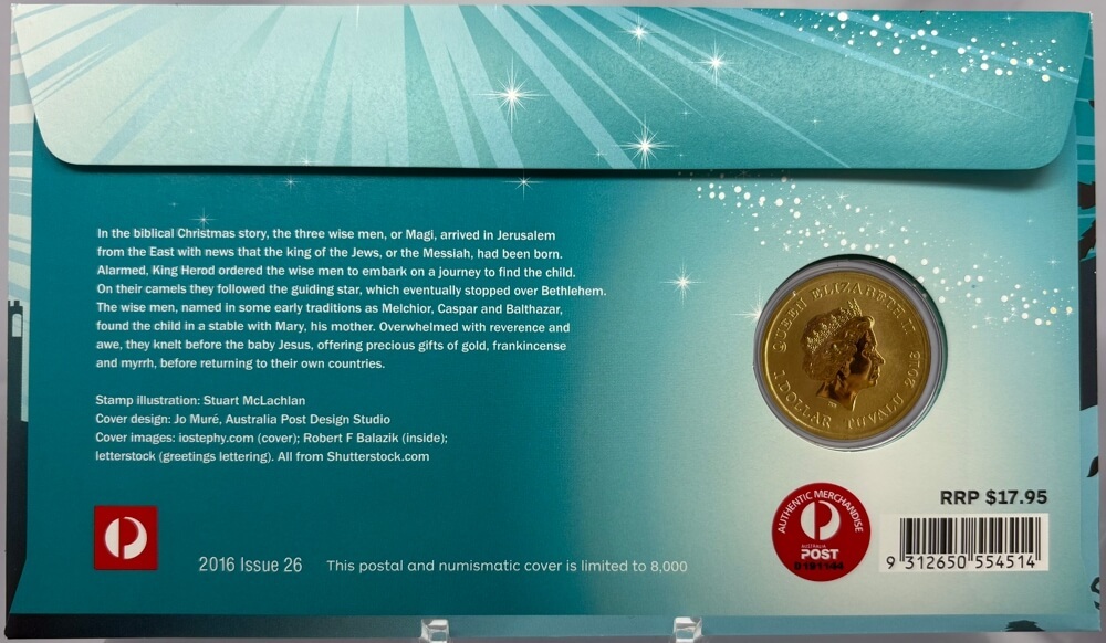 2016 1 Dollar PNC Season's Greetings