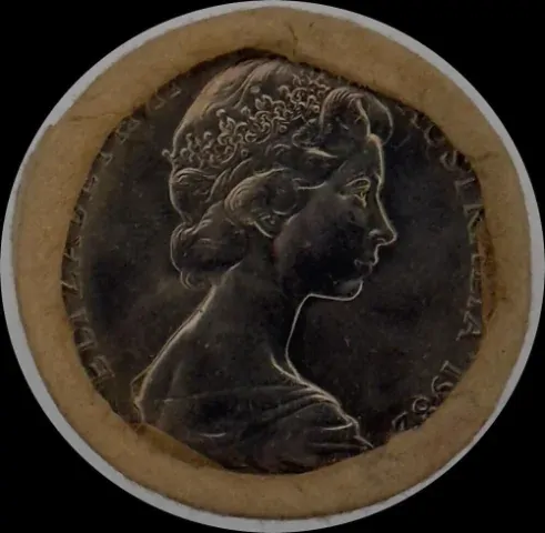 1982 20 Cent Coin RAM Roll Heads/Heads