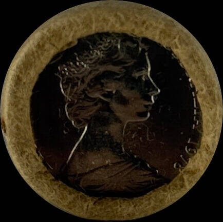 1978 10 Cent Coin RAM Roll - Heads/Tails