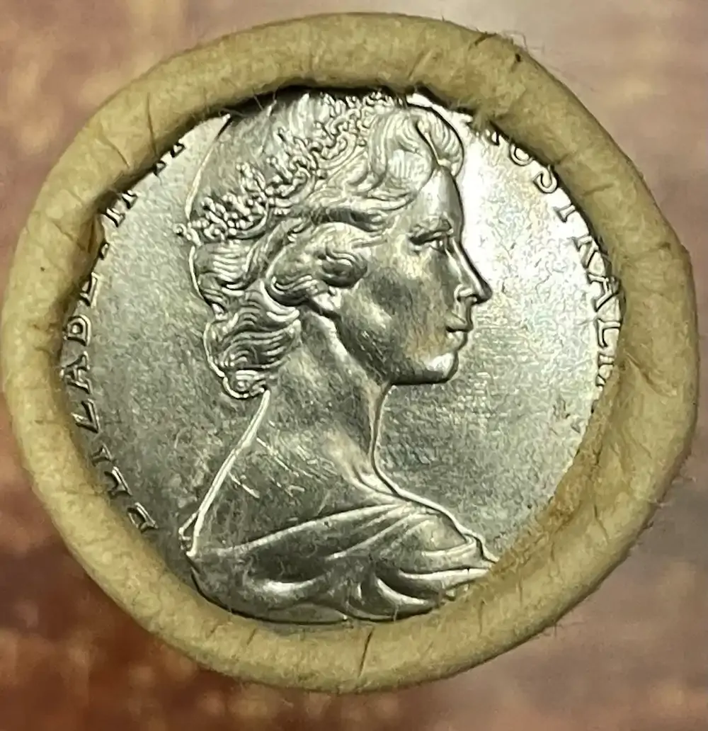 1984 10 Cent Coin RAM Roll - Heads/Heads