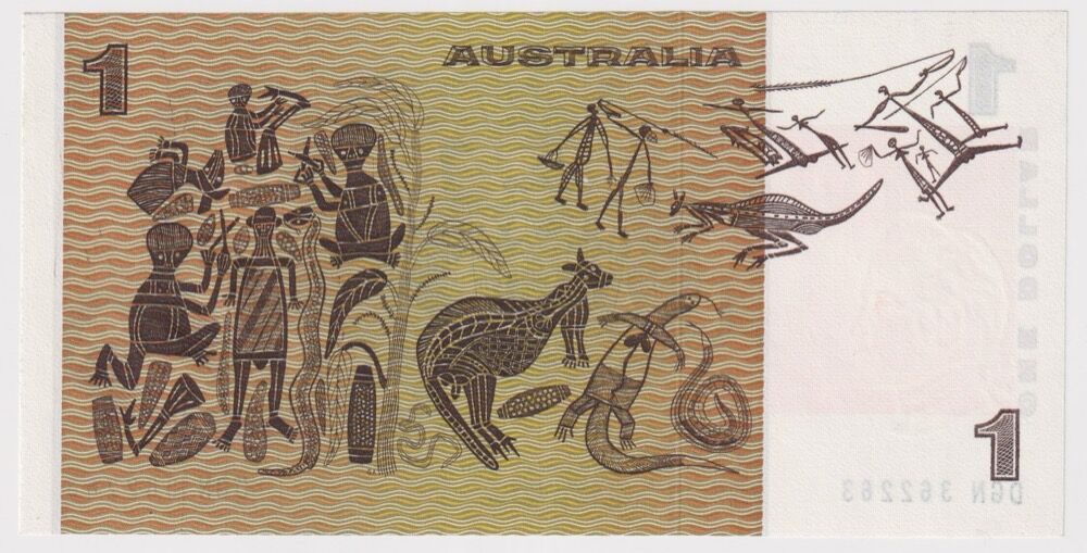 1982 $1 Note Johnston/Stone R78 Uncirculated Radar Serial Number