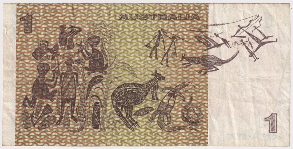 1979 $1 Note Knight/Stone R77 Misaligned Serial Number Very Fine