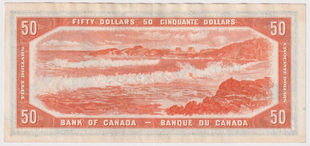 Canada 50 Dollars 1954 P# 81b Beattie/Rasminsky GEF product image