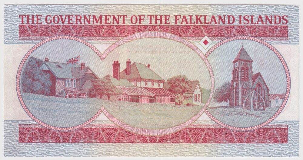Falkland Islands 5 Pound 1983 P# 15 Uncirculated product image