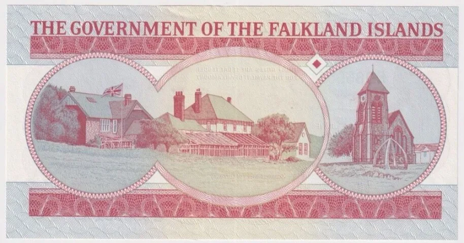 Falkland Islands 2005 5 Pound P#17 Uncirculated