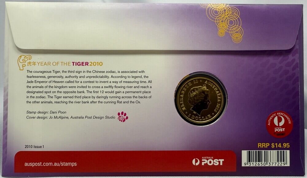 2010 $1 PNC Lunar Year of the Tiger product image