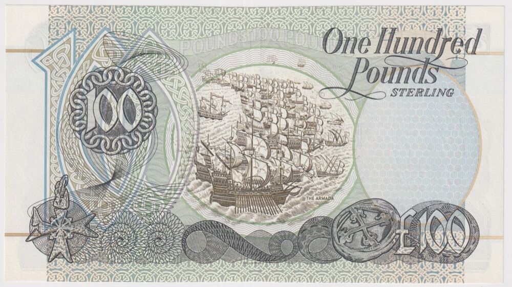 Northern Ireland (First Trust Bank) 1998 100 Pounds P#139b Uncirculated product image