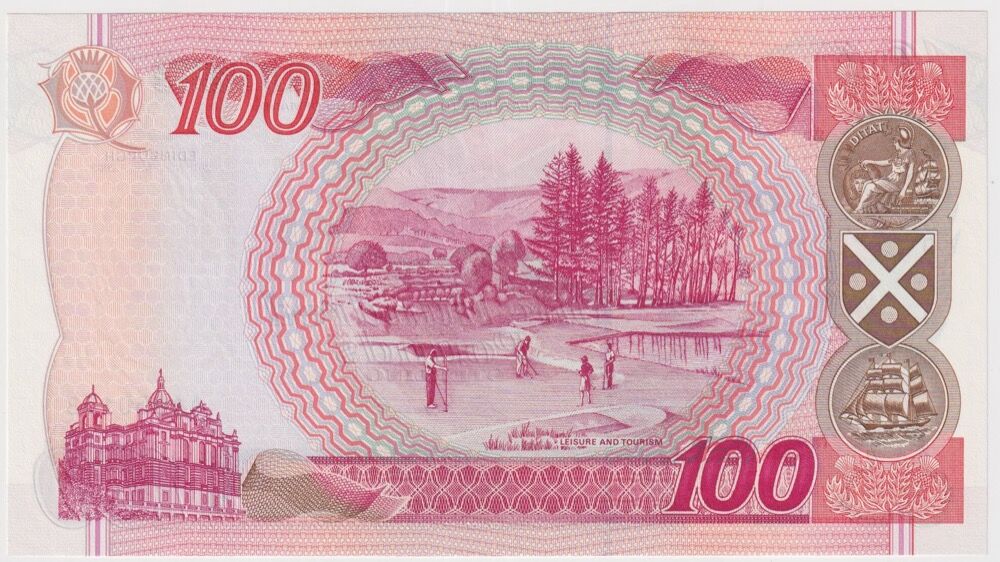 Scotland 2003 100 Pounds P#123d Uncirculated product image