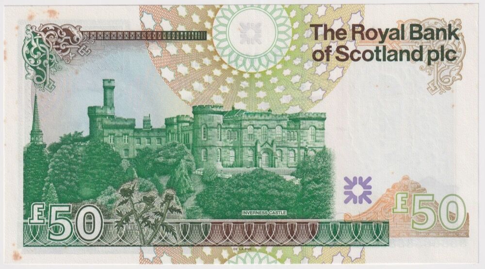Scotland 2005 50 Pounds P#367 Uncirculated product image