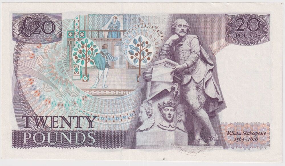Great Britain 1981 20 Pounds P#380c Uncirculated product image