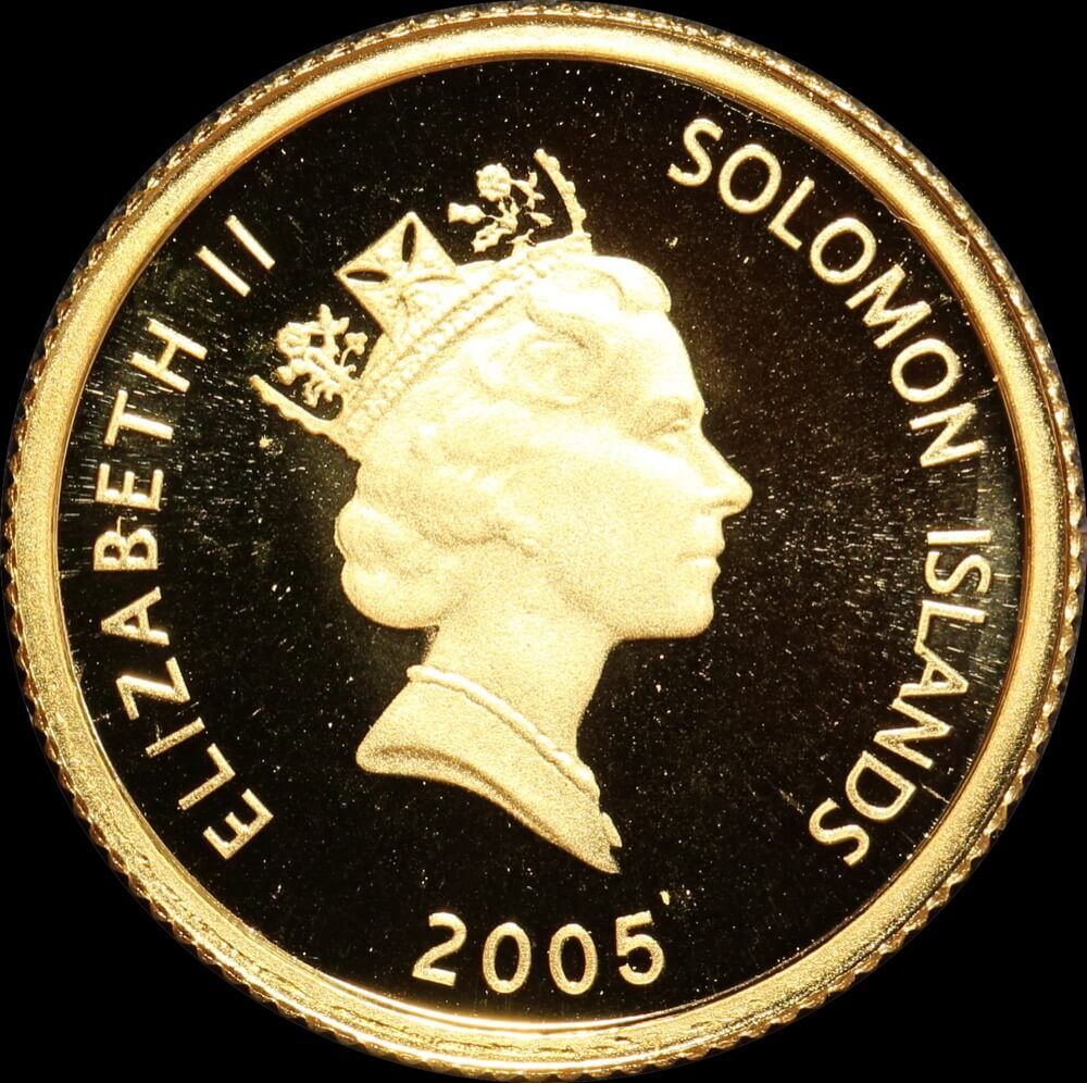 Solomon Islands 2006 Gold Proof 10 Dollars KM# 142 FDC product image