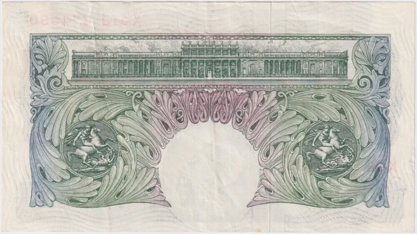 Great Britain 1955 1 Pound P# 369c EF