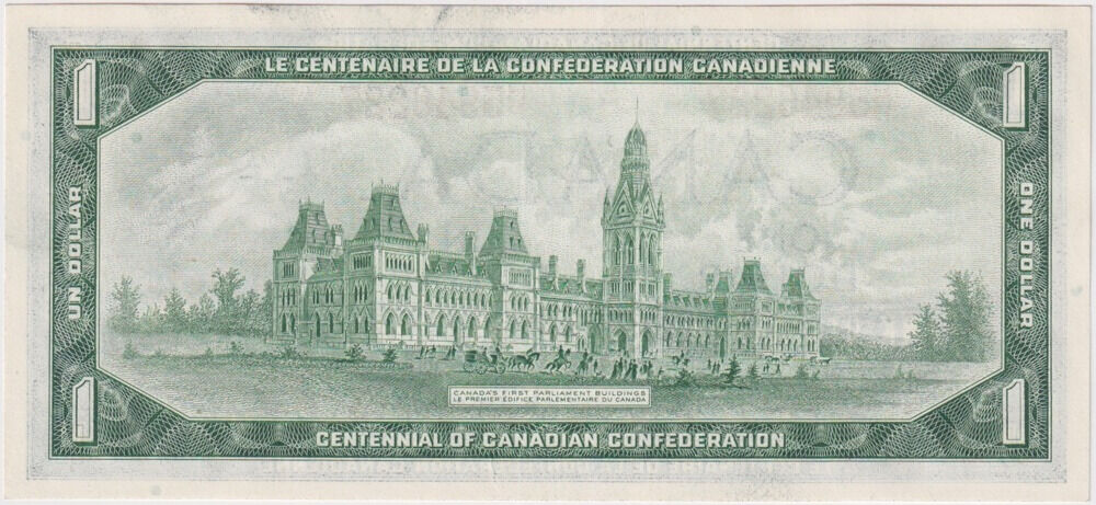 Canada 1967 1 Dollar P# 84 Uncirculated product image