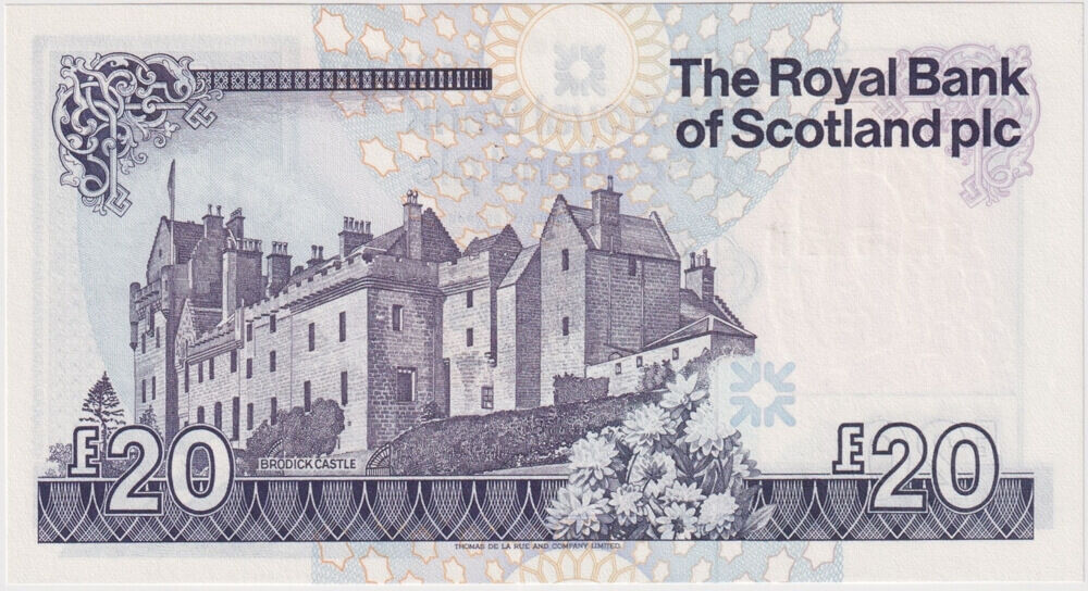 Royal Bank of Scotland 2010 20 Pounds P#354e Uncirculated  product image