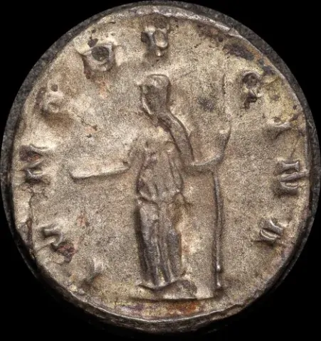 Ancient Rome (Imperial) 257-258CE Salonina Antoninianus RIC V 29 Very Fine product image