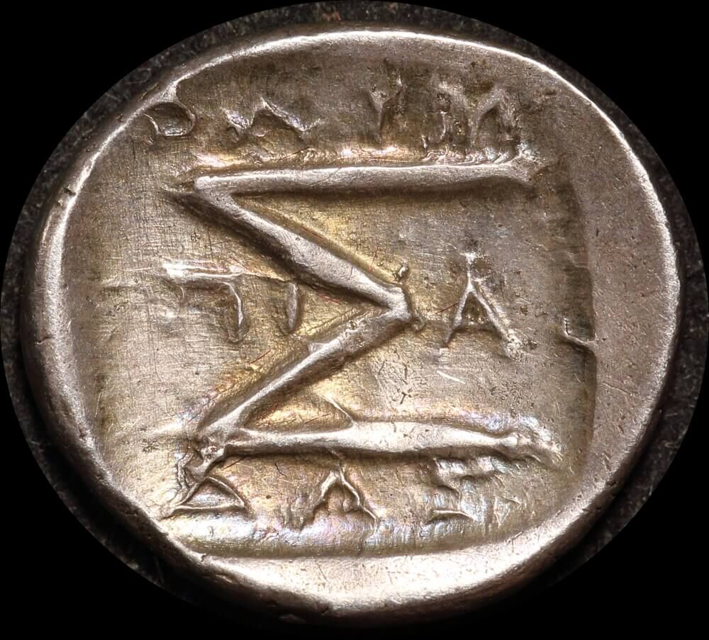 Sikyon (Sikyonia) 100 ~ 60 BC Silver Triobol good VF