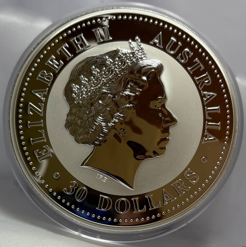 2009 Silver 1 Kilogram Kookaburra Specimen Coin product image