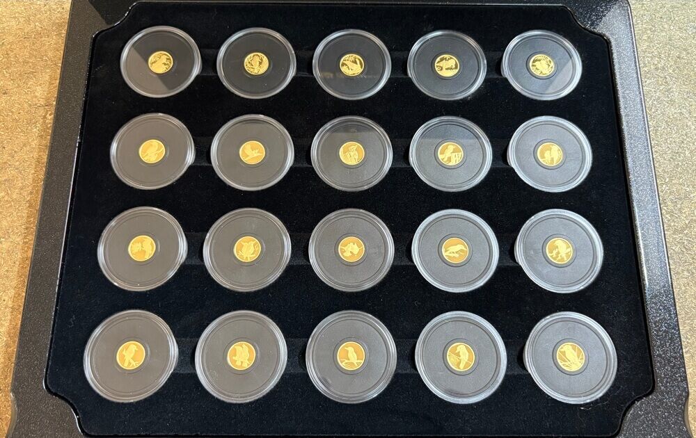 2009 Gold 20 Coin Australian Kookaburra 20th Edition Collection product image