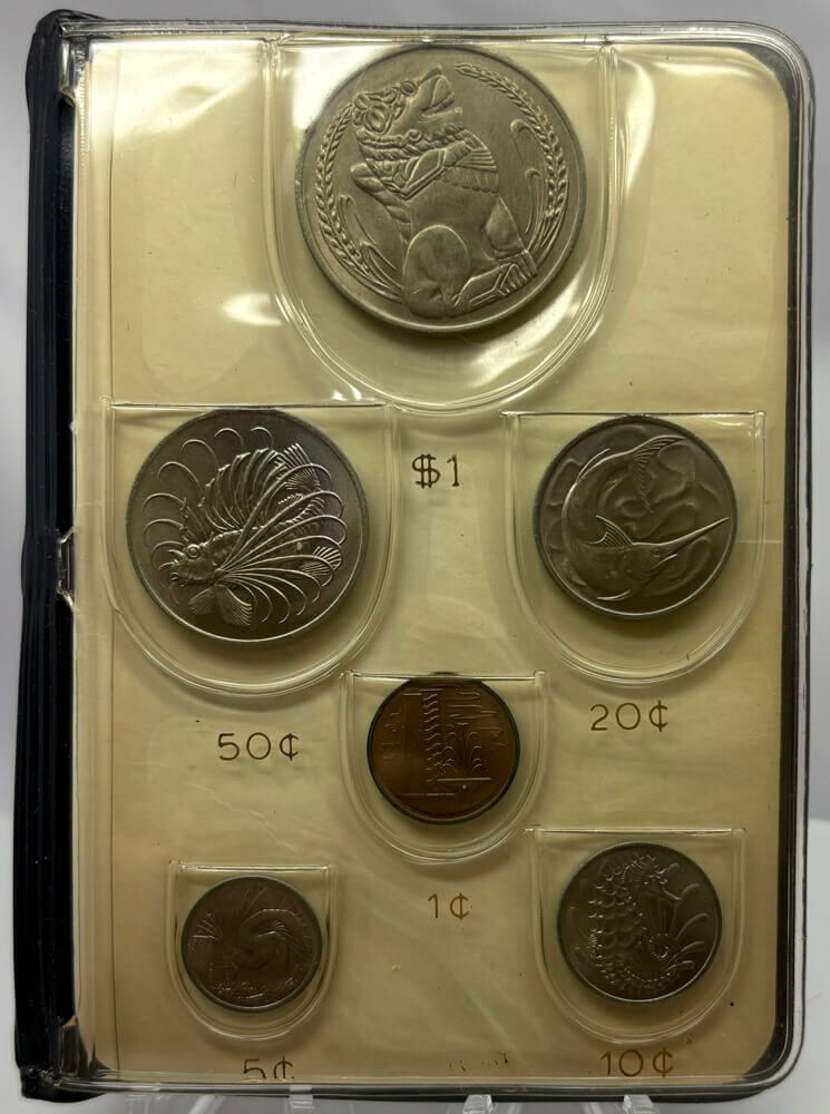 Singapore 1968 Uncirculated Mint Coin Set  product image