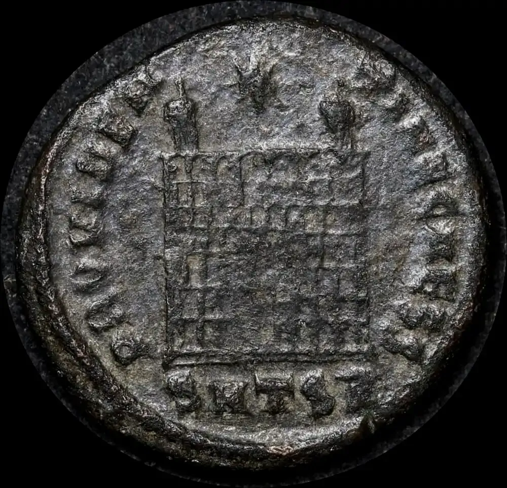 Ancient Rome (Imperial) 326-328CE Constantius II AE3 RIC VII 158 product image