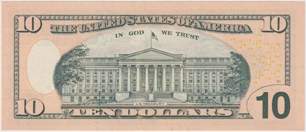 USA (New York) 2006 10 Dollar Star Note P#525 Uncirculated product image