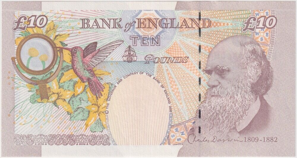 United Kingdom 2004 2011 10 Pounds Note P#389c Uncirculated product image