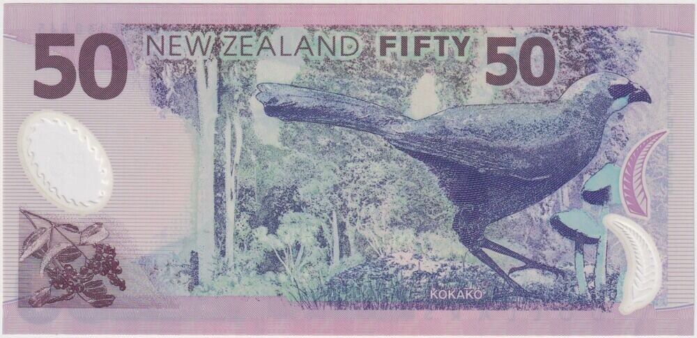 New Zealand 2012 50 Dollars P#188b Uncirculated product image